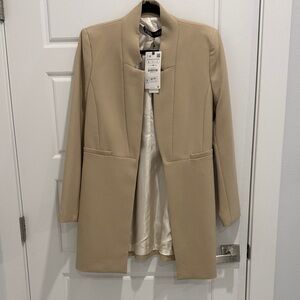 Zara Classic Beige Women's Blazer